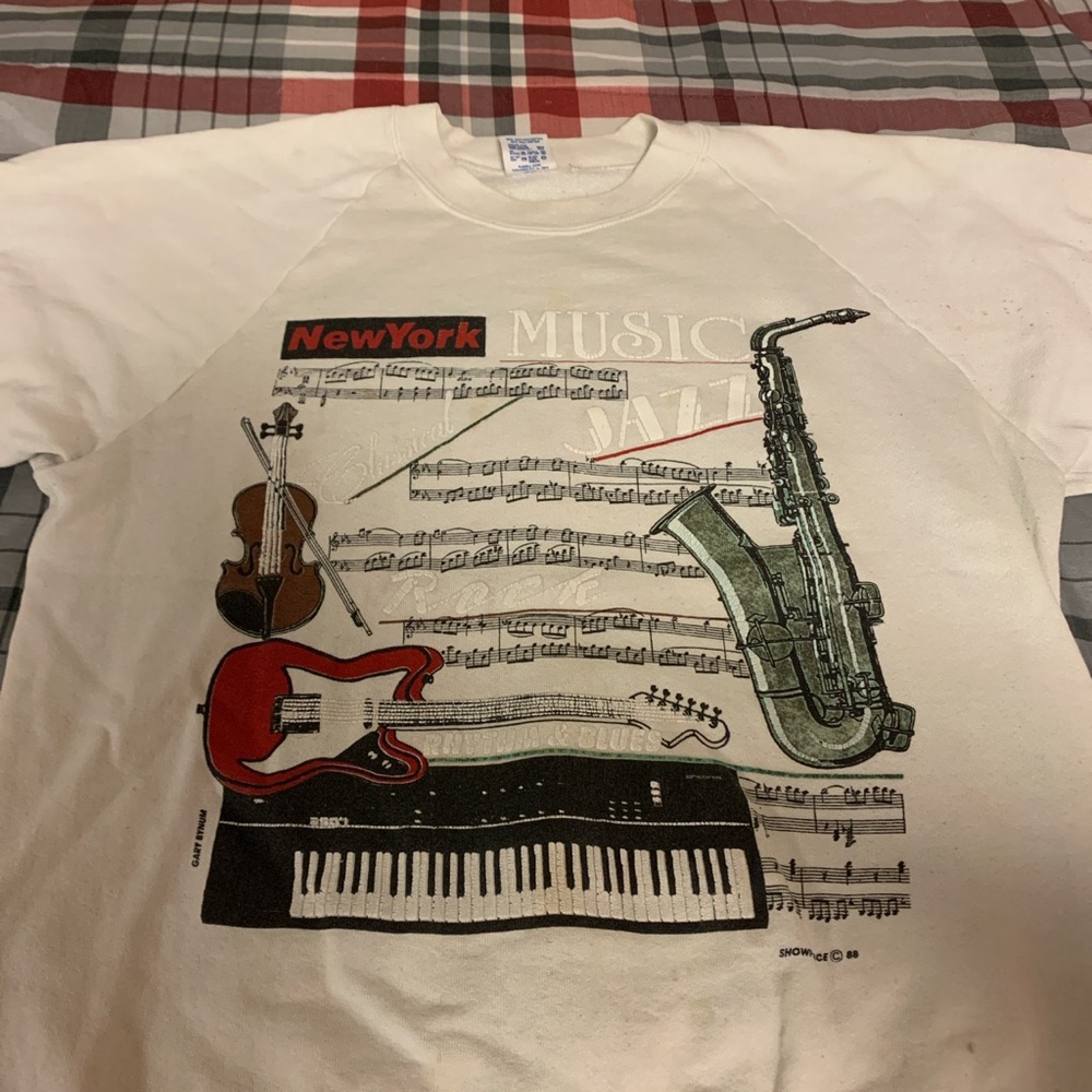 NYC Music Vintage Sweatshirt